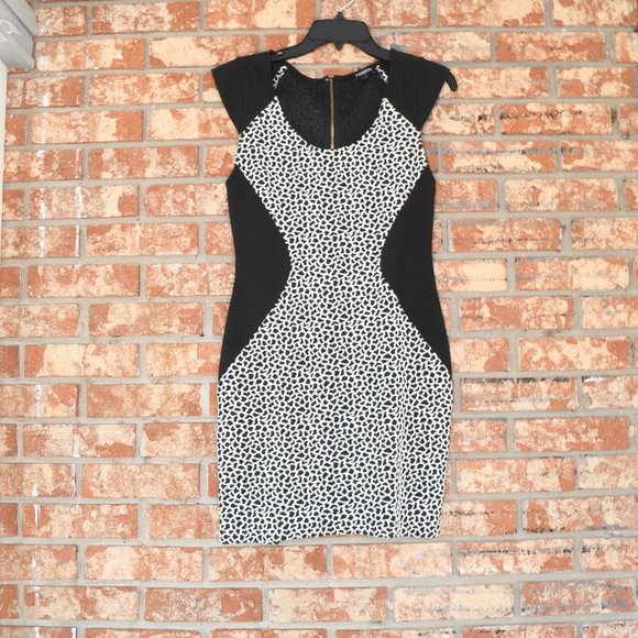 EXPRESS Multicolored Dress size 8 - Picture 2 of 5